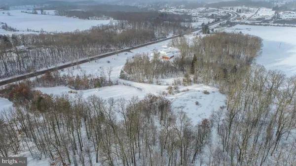 a bird view of a house