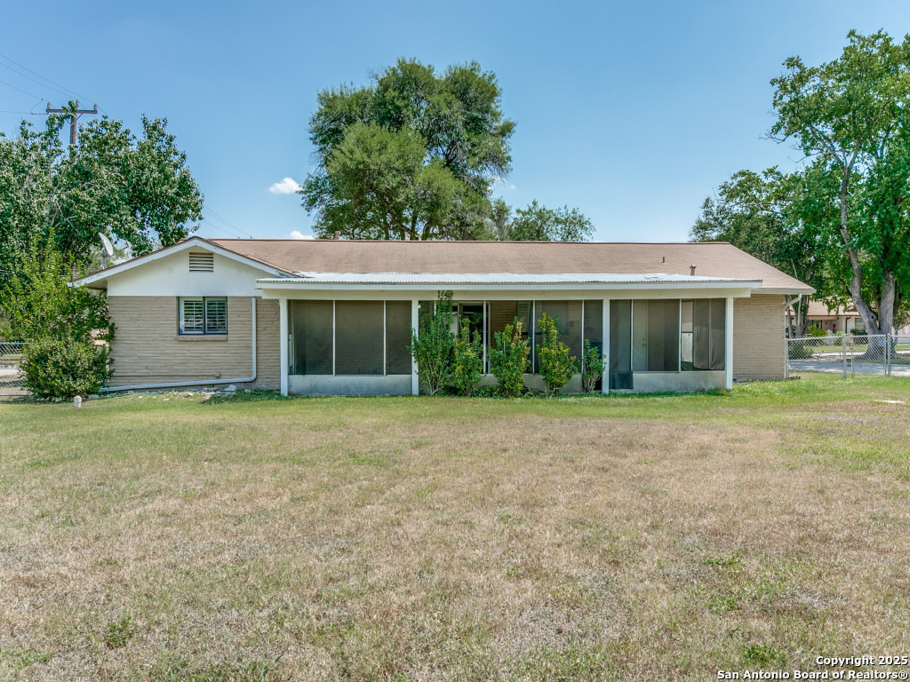 249 Ralston Drive Converse, TX 78109 - Photo 23 of 25 a view of a house with a yard and potted plants