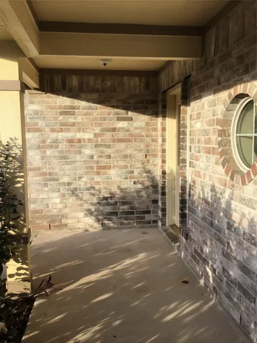 a view of a glass door shower