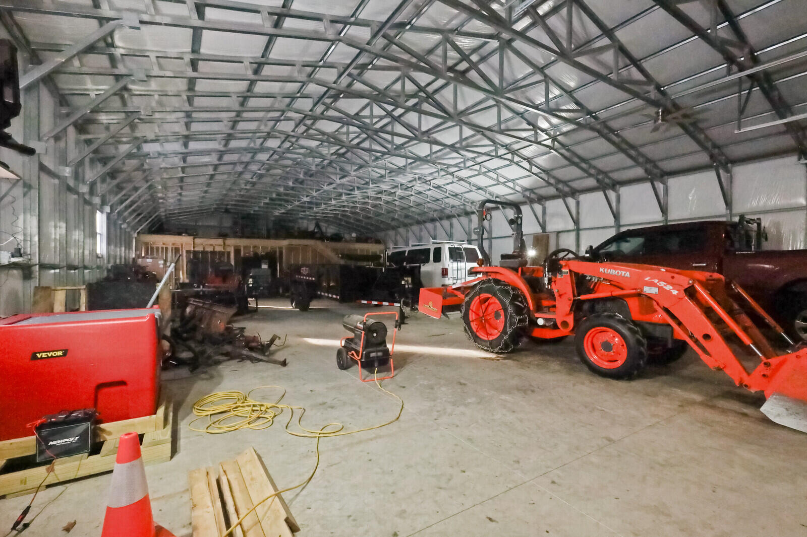 1941 Eastern Road Warren, ME 04864 - Photo 20 of 59 Inside 40x80 garage