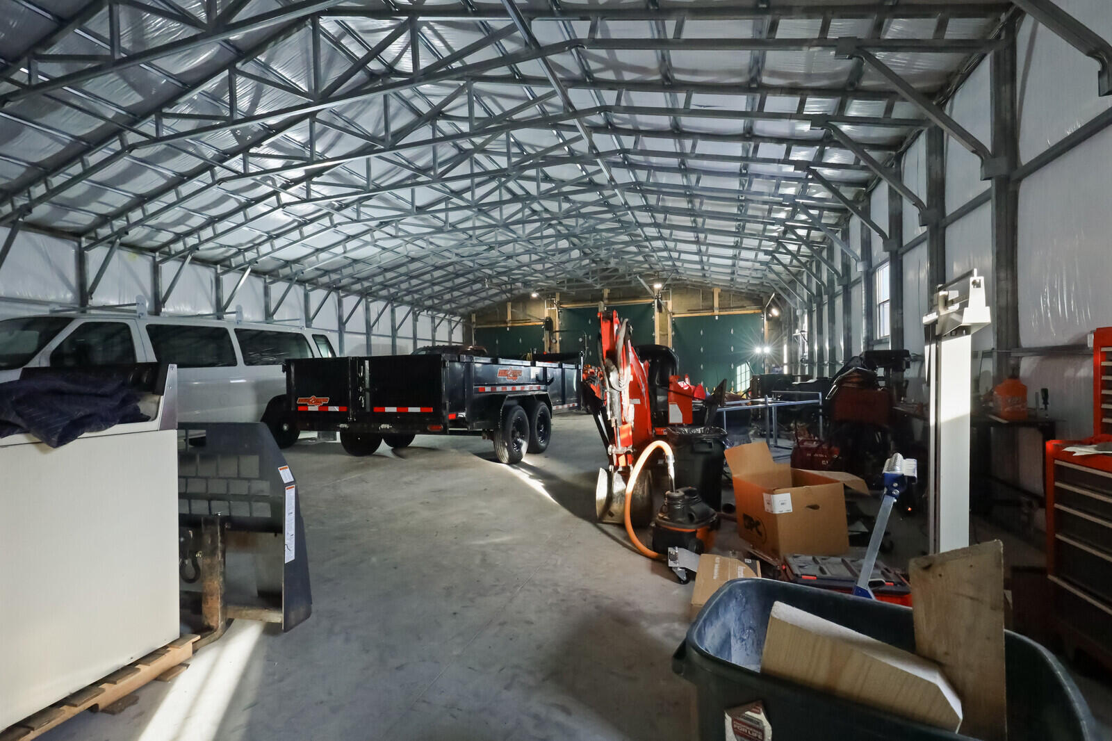 1941 Eastern Road Warren, ME 04864 - Photo 22 of 59 Inside 40x80 garage