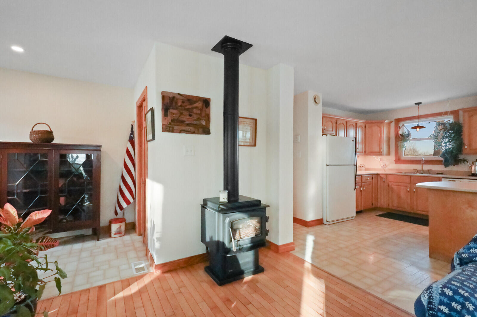 1941 Eastern Road Warren, ME 04864 - Photo 31 of 59 Wood stove in living room