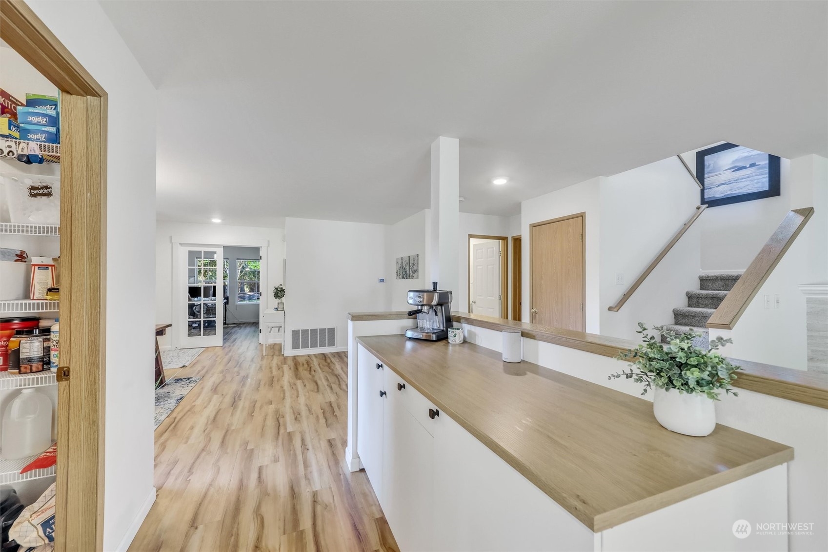 17427 92nd Avenue Northeast Bothell, WA 98011 - Photo 8 of 35 a view of living room with furniture and wooden floor