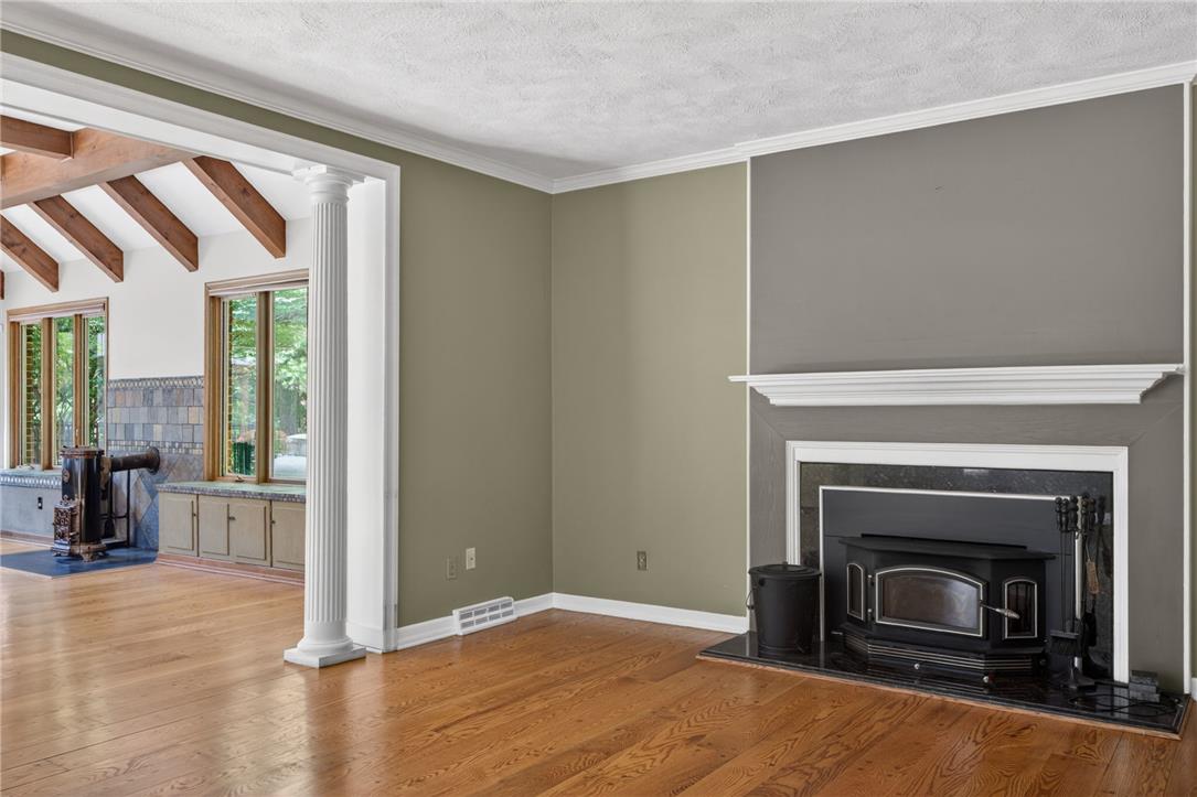 1371 Stoke Park Road Bethlehem, PA 18017 - Photo 13 of 55 a view of an empty room with window and fire place