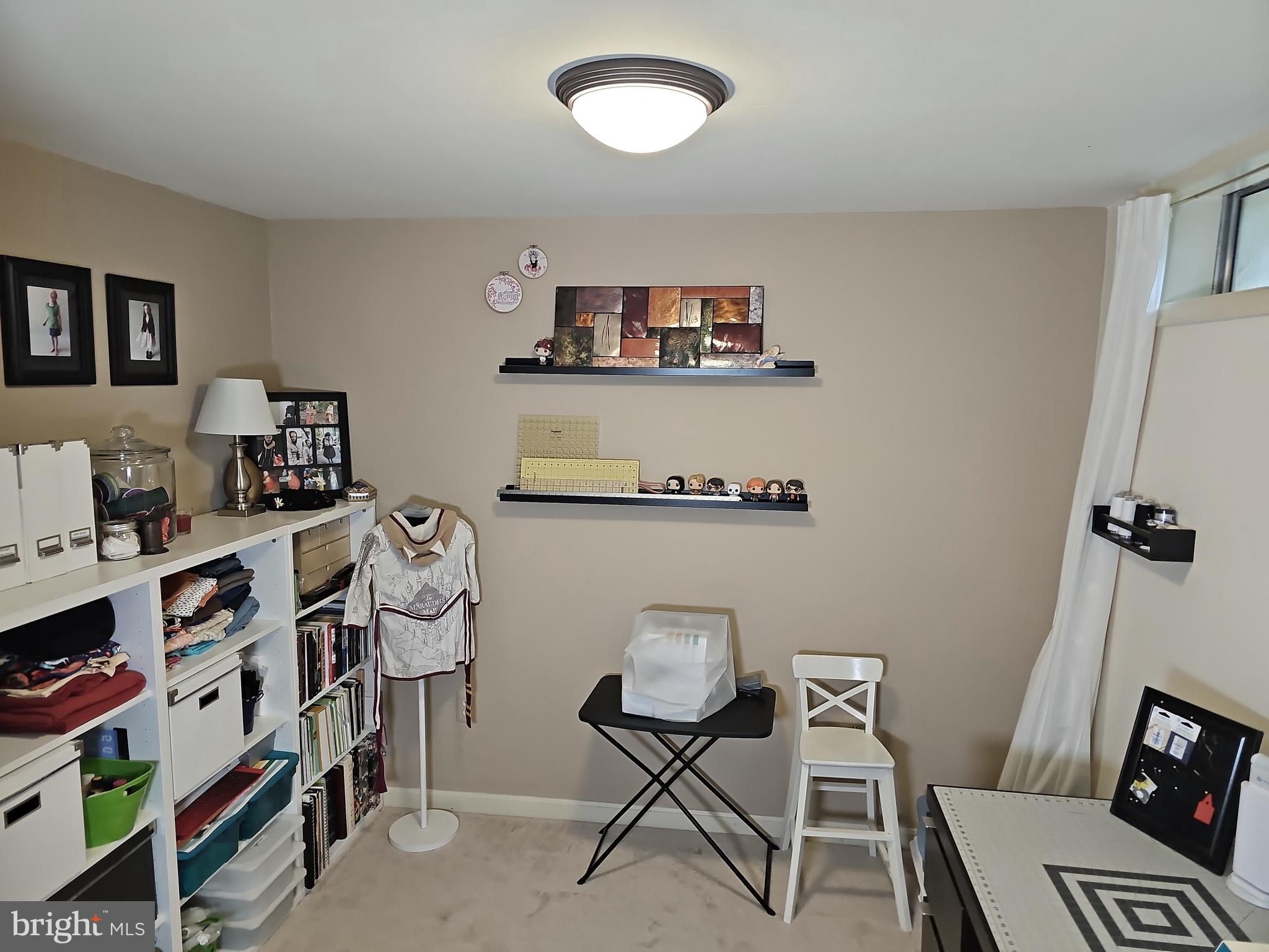 13903 Wild Raspberry Court Gainesville, VA 20155 - Photo 55 of 64 Large Hobby Room in basement. New carpet.