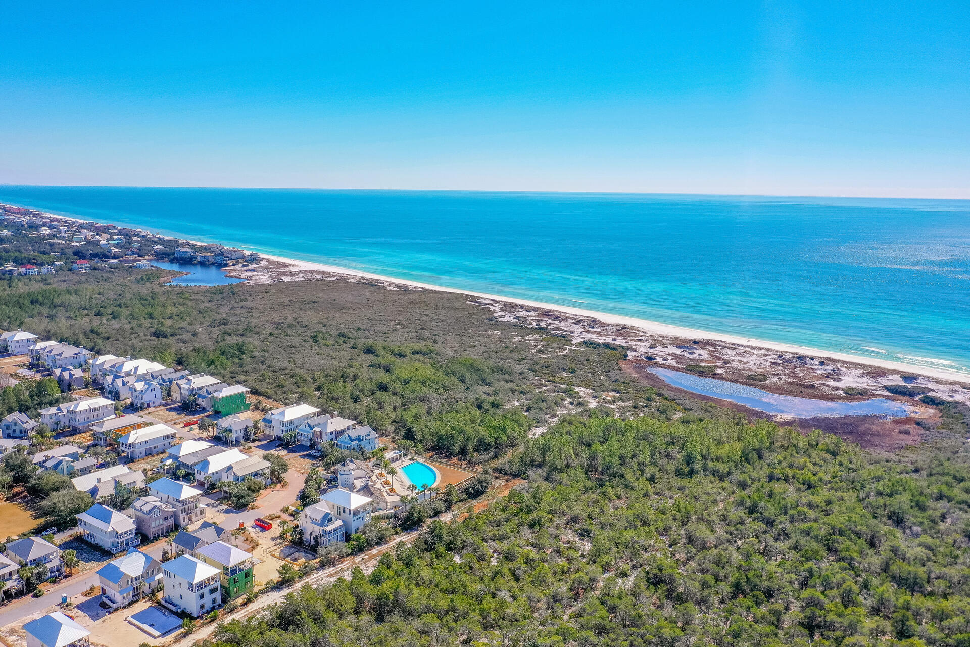 Lot 139 Cypress Dunes Santa Rosa Beach Santa Rosa Beach, FL 32459 - Photo 6 of 10 a view of a yard with an ocean