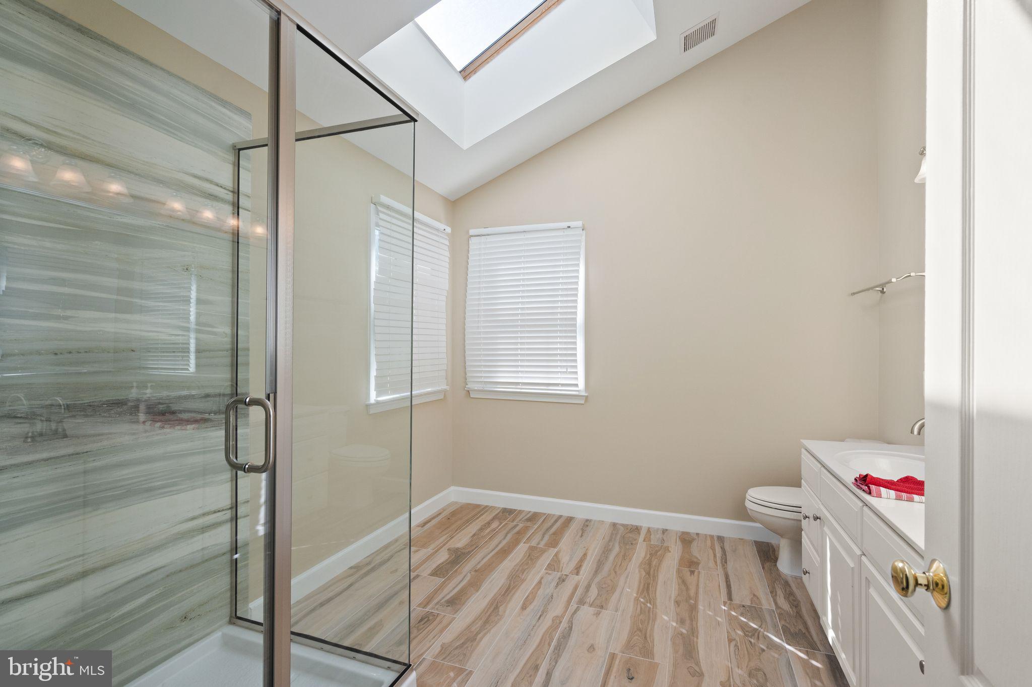 1327 Murray Downs Way Reston, VA 20194 - Photo 32 of 66 a bathroom with a toilet and a shower