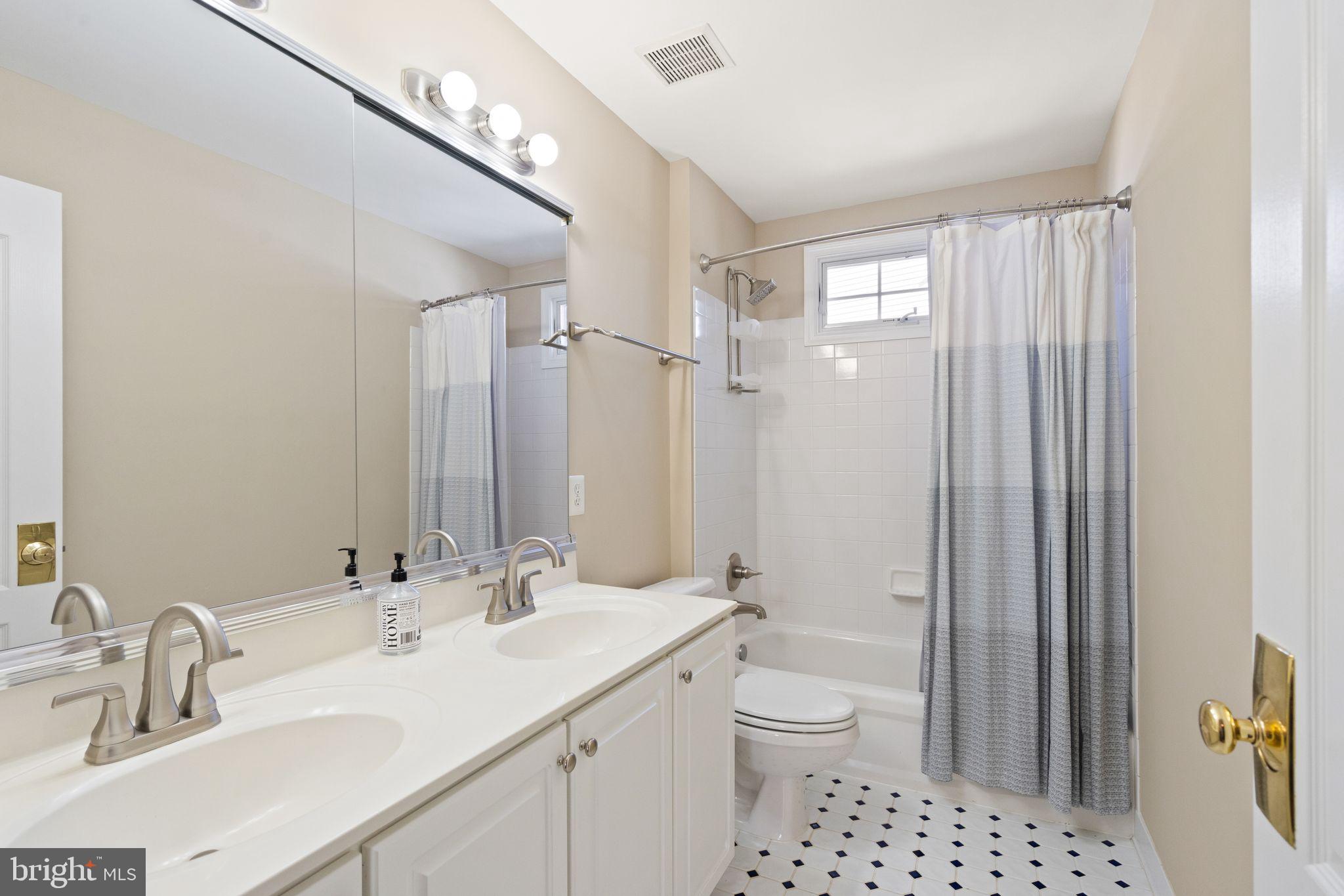1327 Murray Downs Way Reston, VA 20194 - Photo 36 of 66 a bathroom with a sink a toilet and shower