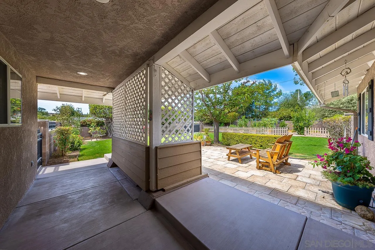 13610 Putney Road Poway, CA 92064 - Photo 2 of 62 a view of a patio with garden area