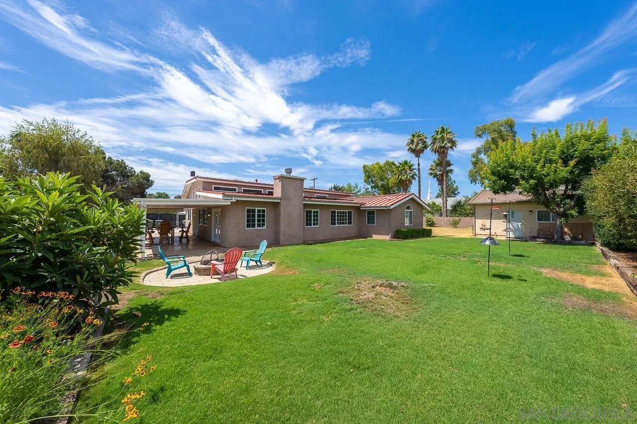 13610 Putney Road Poway, CA 92064 - Photo 48 of 62 a view of a house with a back yard