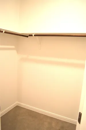 a view of a small space with a small space