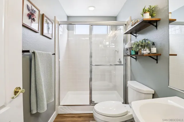 a view of livingroom with furniture and wooden floor