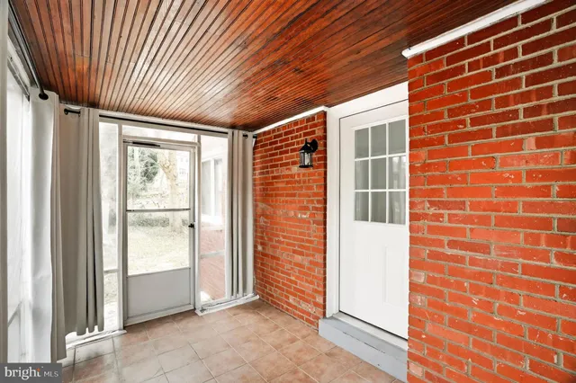 a view of front door with outdoor space