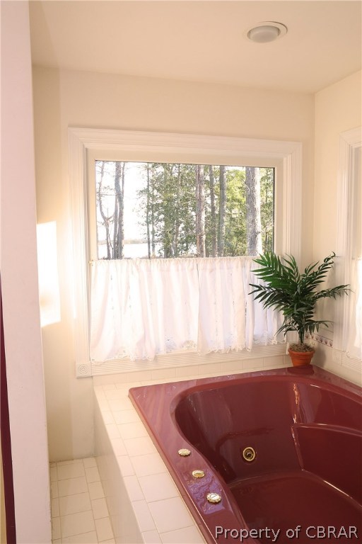 97 Barnes View Lane Kilmarnock, VA 22482 - Photo 14 of 20 Ceramic surround on jetted tub. View to the bay.