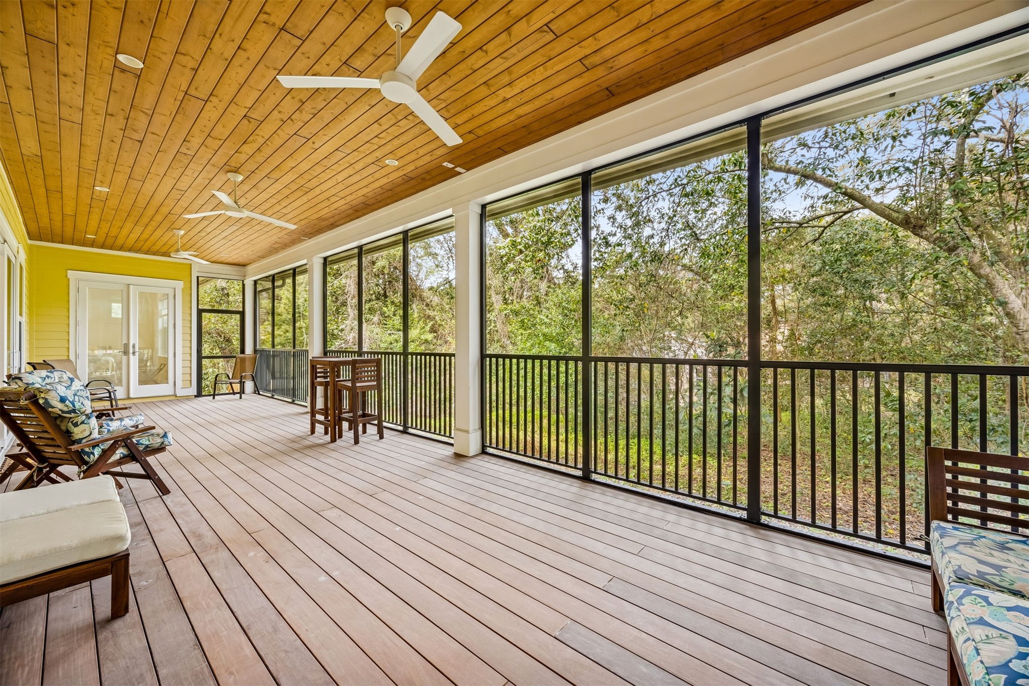 2117 Alachua Street Fernandina Beach, FL 32034 - Photo 43 of 52 a view of a balcony with wooden floor