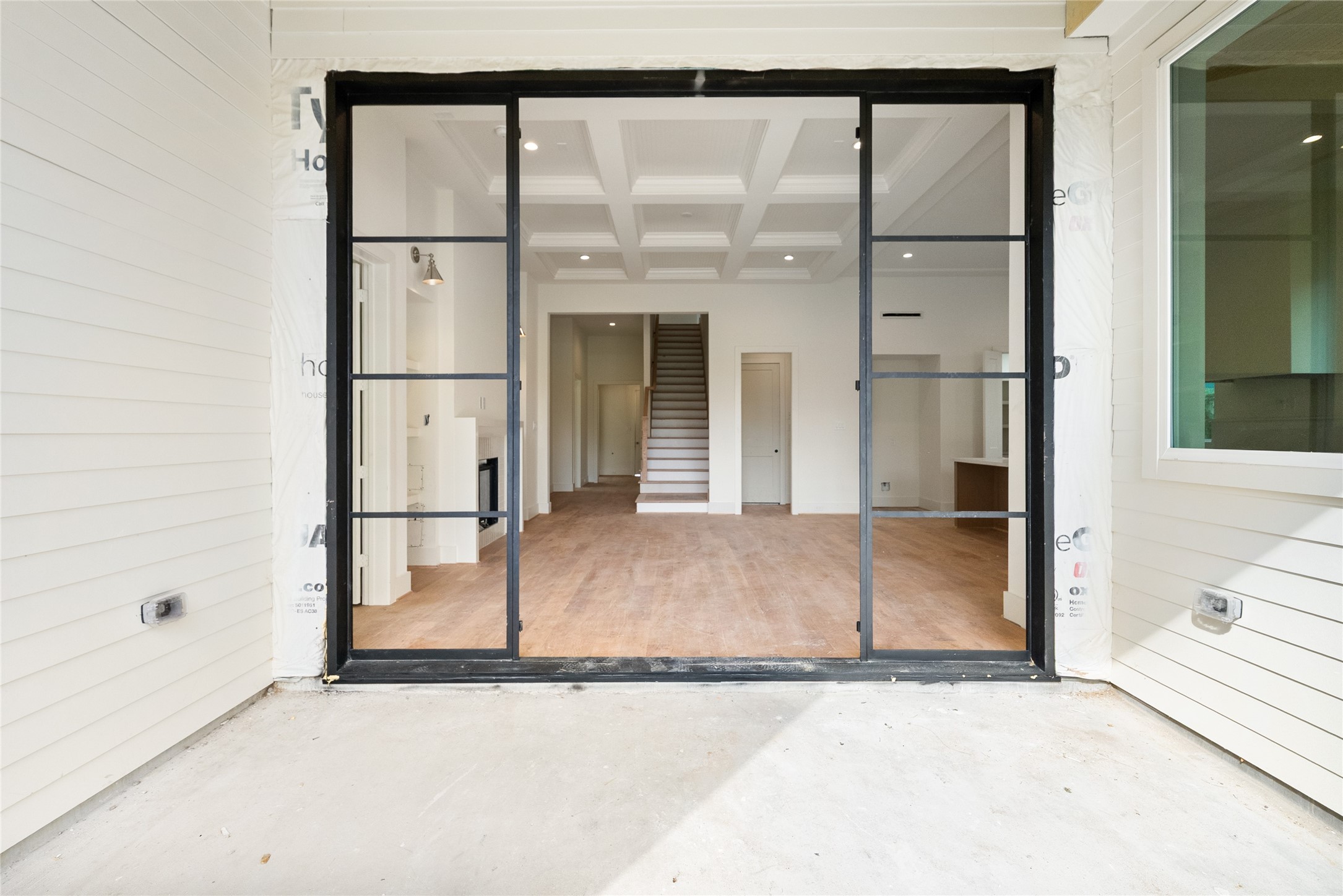 1002 East 25th Street Houston, TX 77009 - Photo 41 of 45 Rear Patio - Construction progress photo