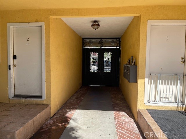 a view of an entryway