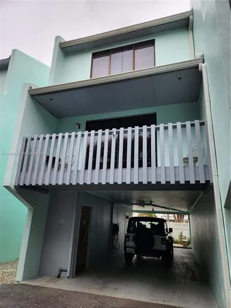 a car parked in garage