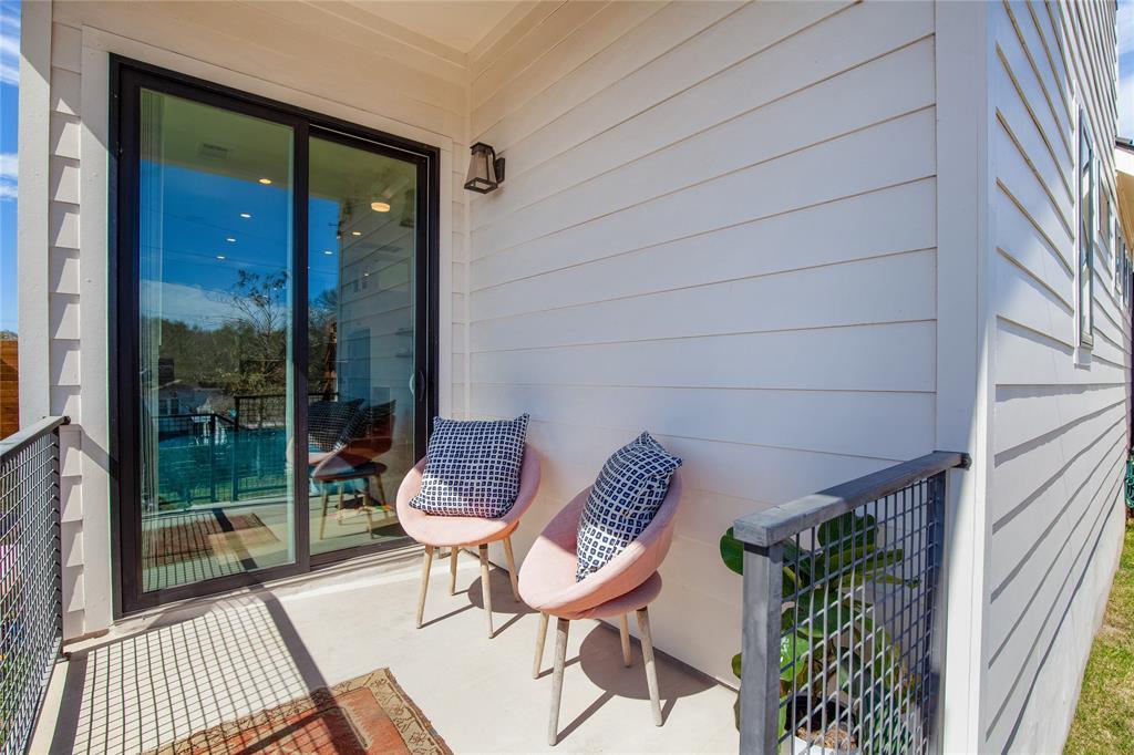 4020 Valley View Road, Unit A Austin, TX 78704 - Photo 15 of 17 View of balcony
