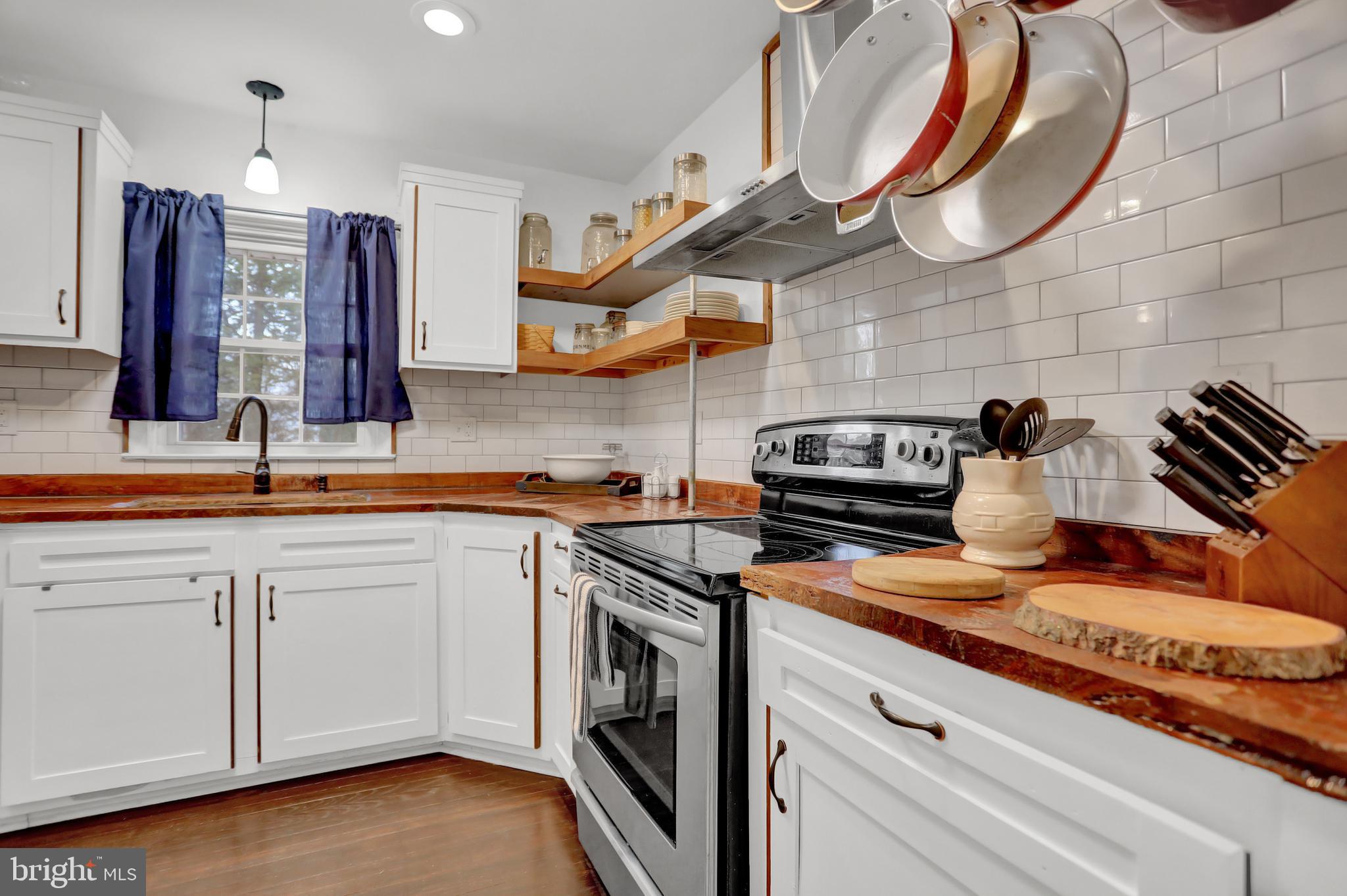13206 Maple Grove Road Reisterstown, MD 21136 - Photo 7 of 53 Rustic Kitchen with Wood Counters
