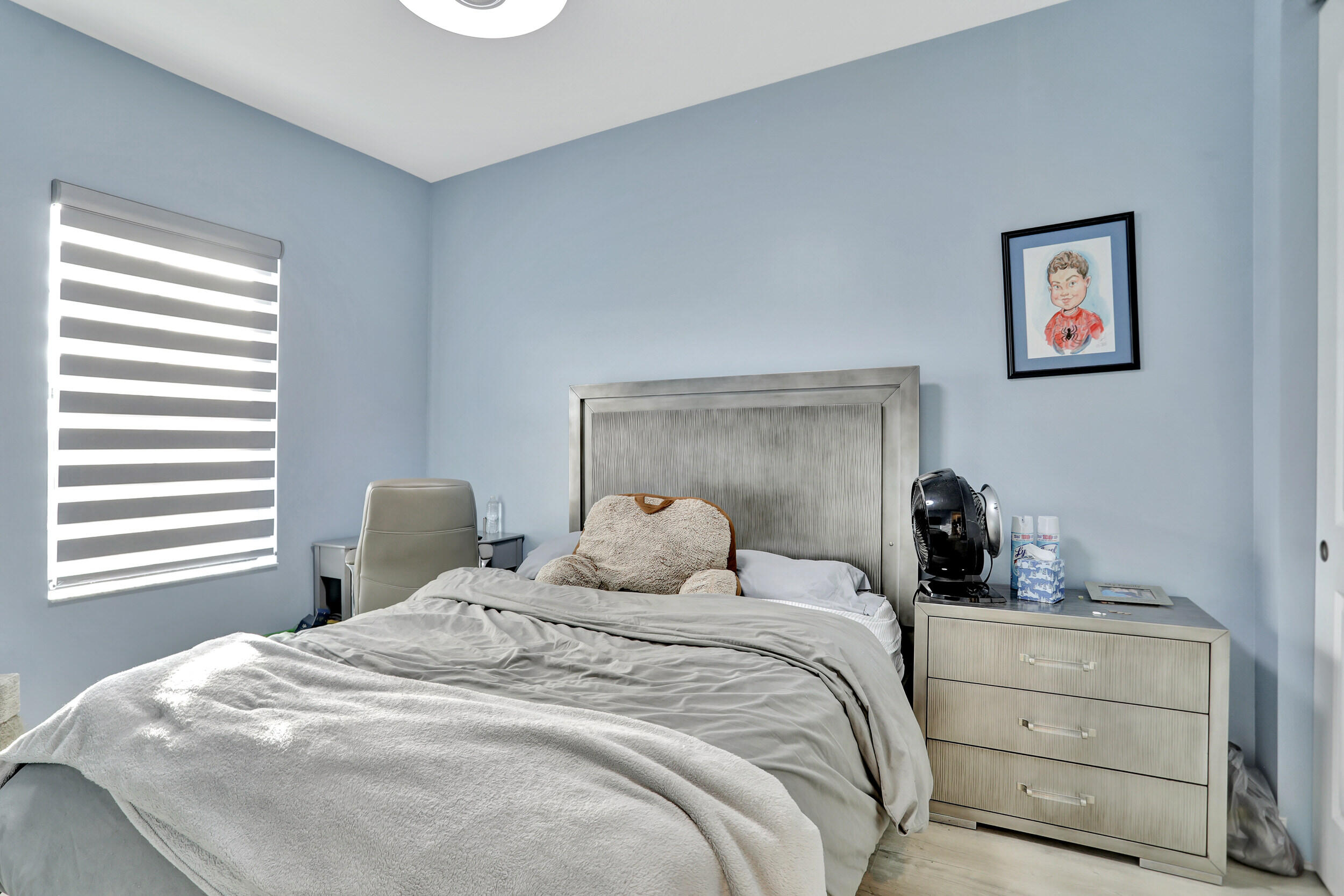 9517 Glider Way Boca Raton, FL 33428 - Photo 36 of 60 a bedroom with a bed and a window