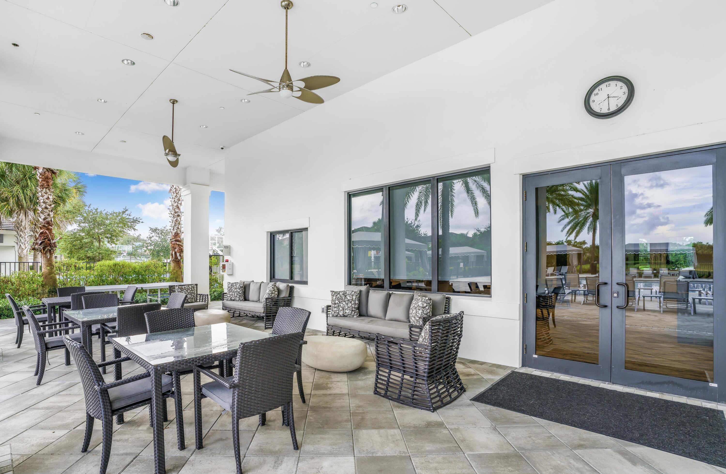 15405 Blue River Road Delray Beach, FL 33446 - Photo 54 of 58 CLUBHOUSE PATIO
