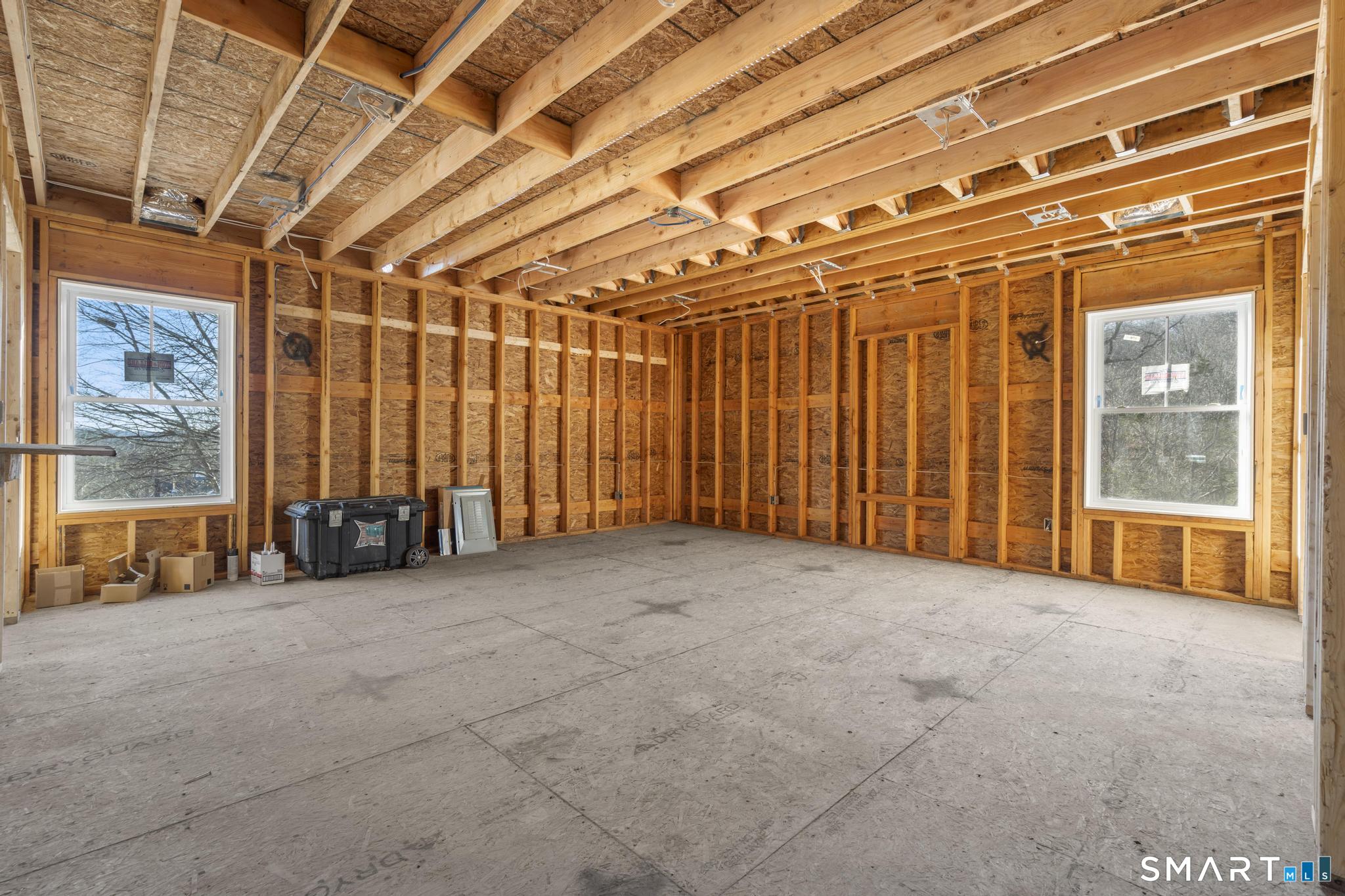 154 B Long Meadow Hill Road Brookfield, CT 06804 - Photo 19 of 37 a view of a room with large windows