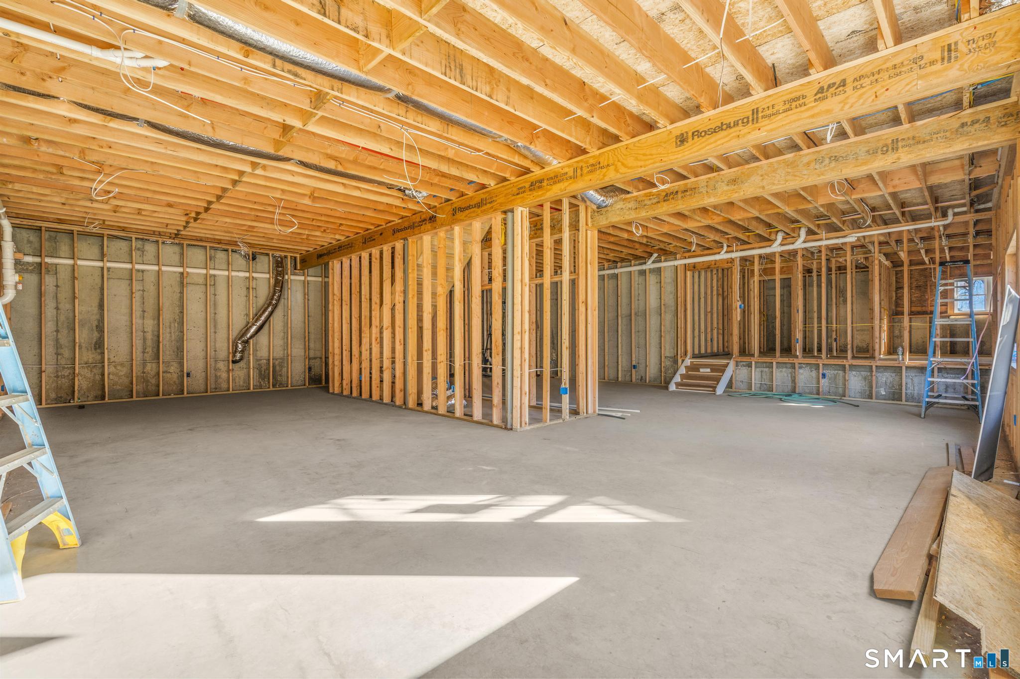 154 B Long Meadow Hill Road Brookfield, CT 06804 - Photo 27 of 37 a view of a room with wooden walls