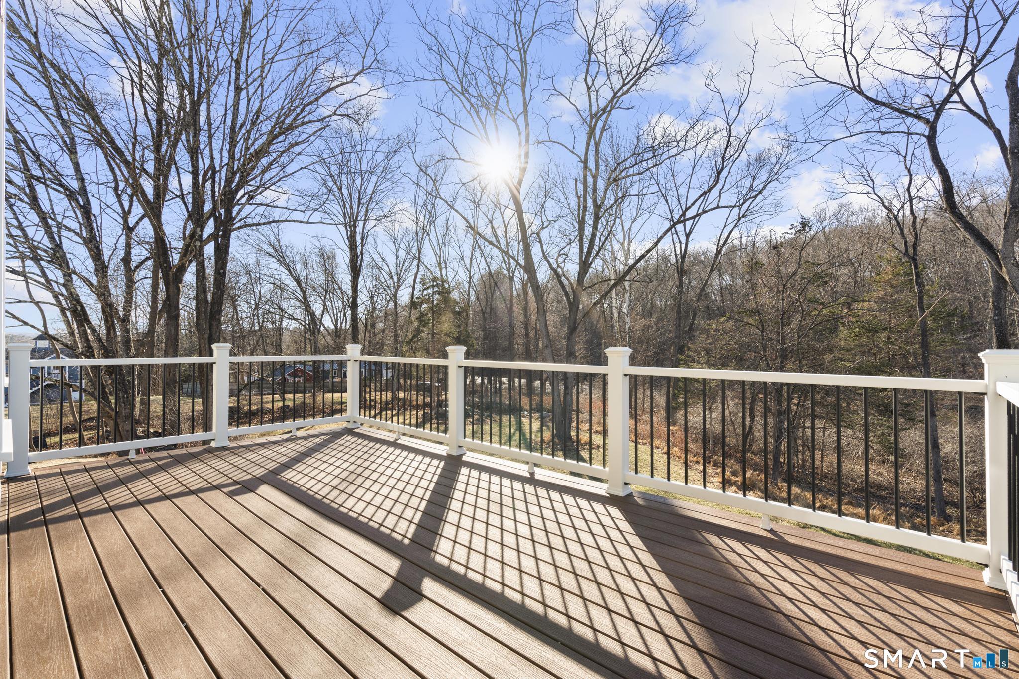 154 B Long Meadow Hill Road Brookfield, CT 06804 - Photo 30 of 37 a view of wooden deck
