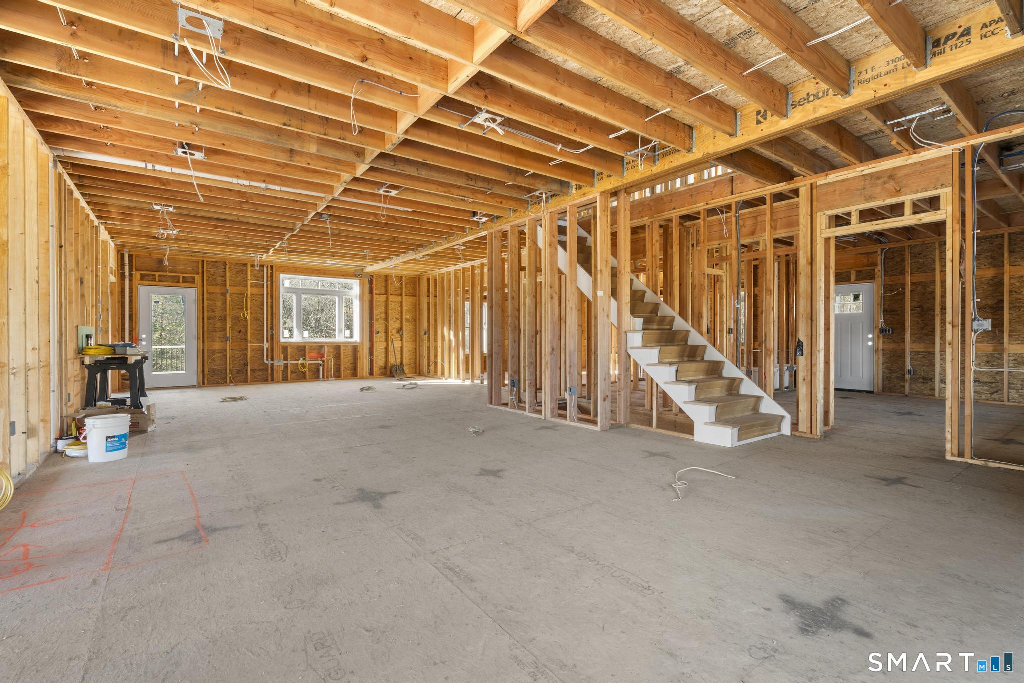 154 B Long Meadow Hill Road Brookfield, CT 06804 - Photo 3 of 37 a view of a room with wooden walls