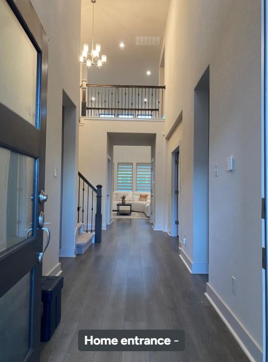 4308 Trey Edsel Drive Pflugerville, TX 78660 - Photo 2 of 22 a view interior of a house with wooden floor