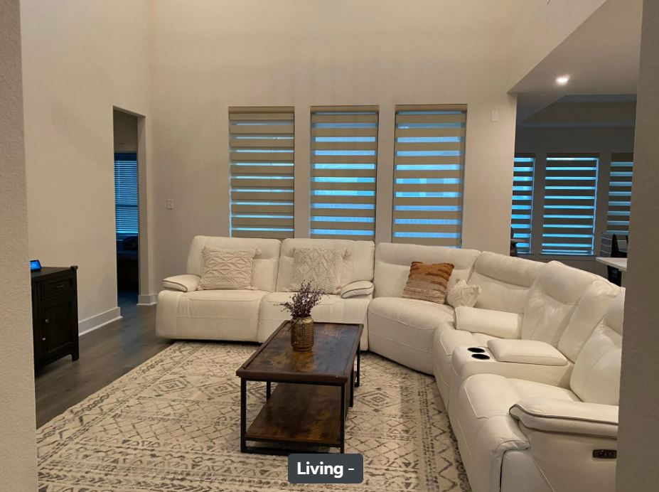 4308 Trey Edsel Drive Pflugerville, TX 78660 - Photo 9 of 22 a living room with furniture and a large window