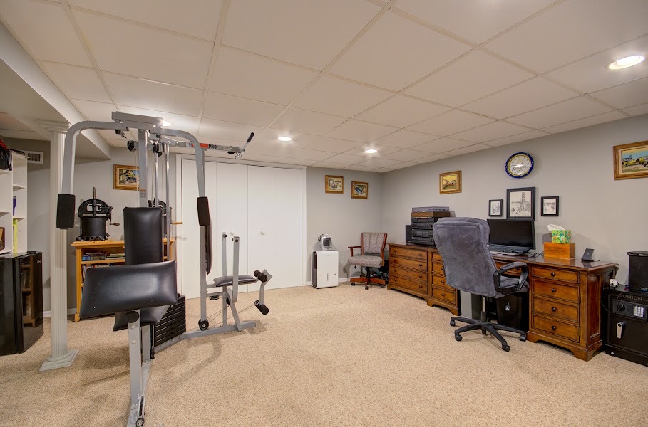 23019 South Kent Road Channahon, IL 60410 - Photo 23 of 36 a view of a workspace with furniture