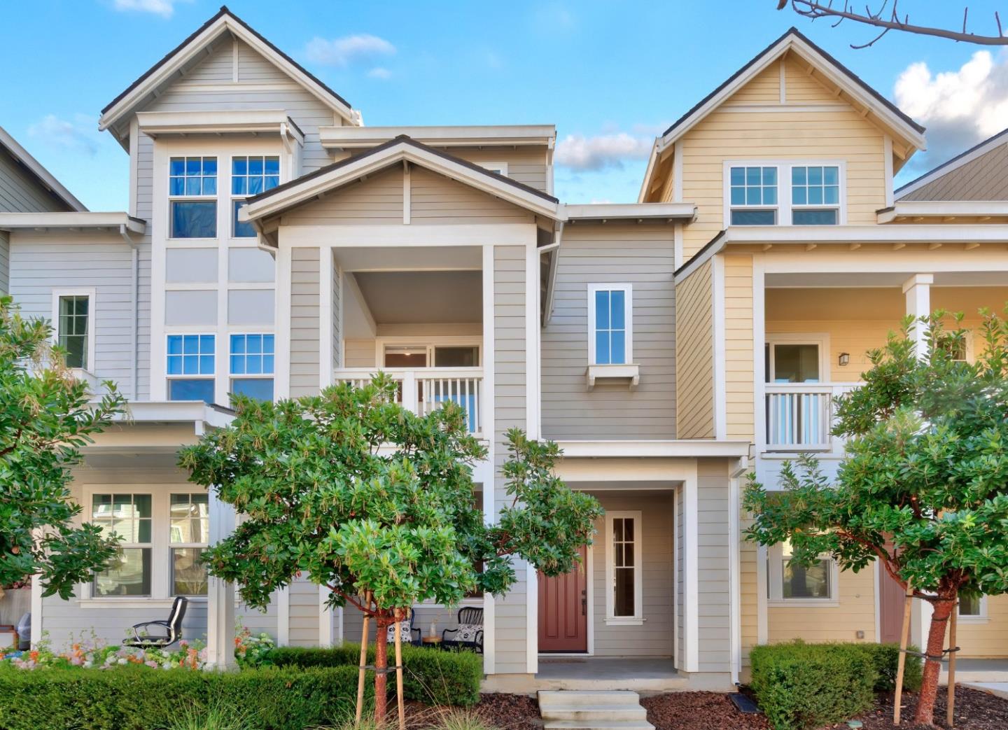 3911 Degree Lane Mountain View, CA 94043 - Photo 37 of 54 a front view of a house with plants and trees