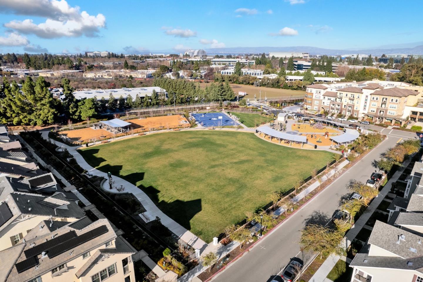 3911 Degree Lane Mountain View, CA 94043 - Photo 49 of 54 an aerial view of a city