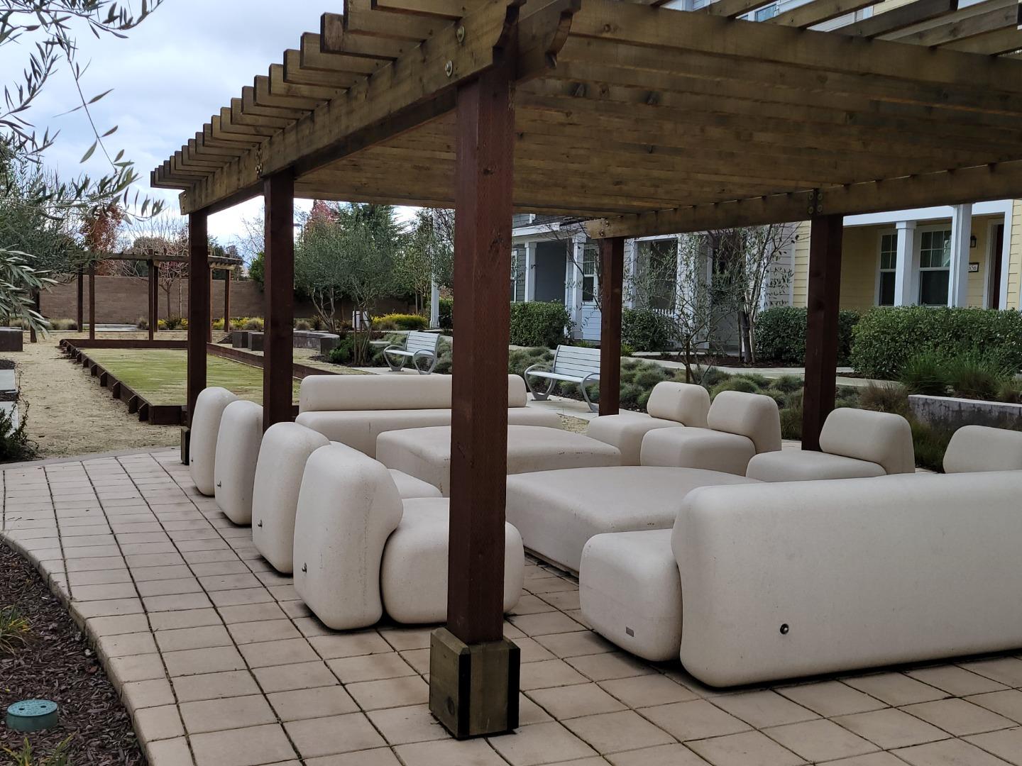 3911 Degree Lane Mountain View, CA 94043 - Photo 52 of 54 a building outdoor space with patio furniture and potted plants