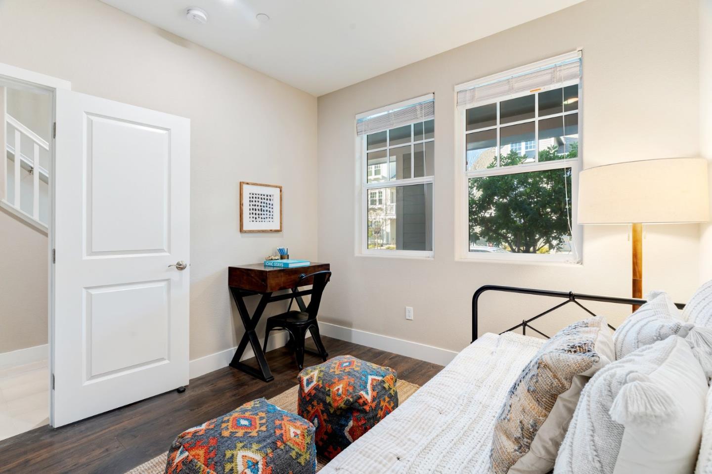 3911 Degree Lane Mountain View, CA 94043 - Photo 8 of 54 a bedroom with bed and a window