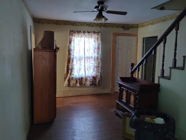 a view of water heater room