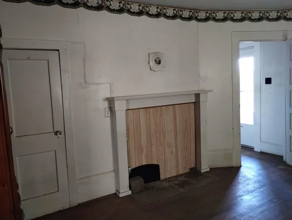 a room with storage and utility