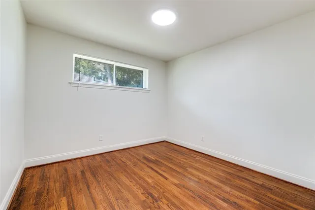 wooden floor in a room