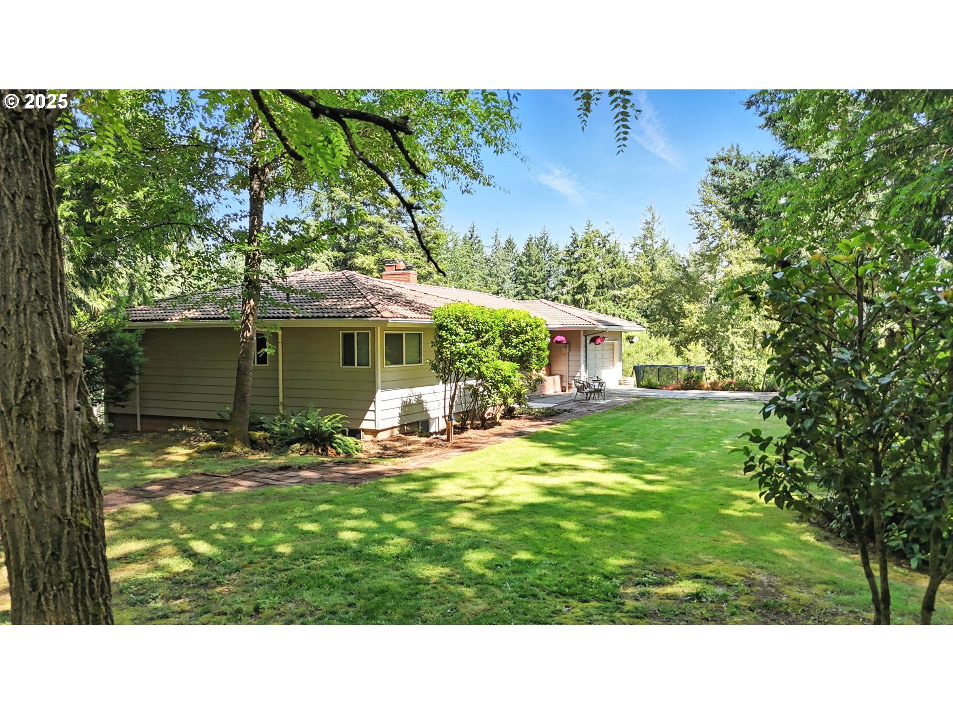 30083 Southeast Cemetery Road Estacada, OR 97023 - Photo 24 of 28 a black and white photo of a house