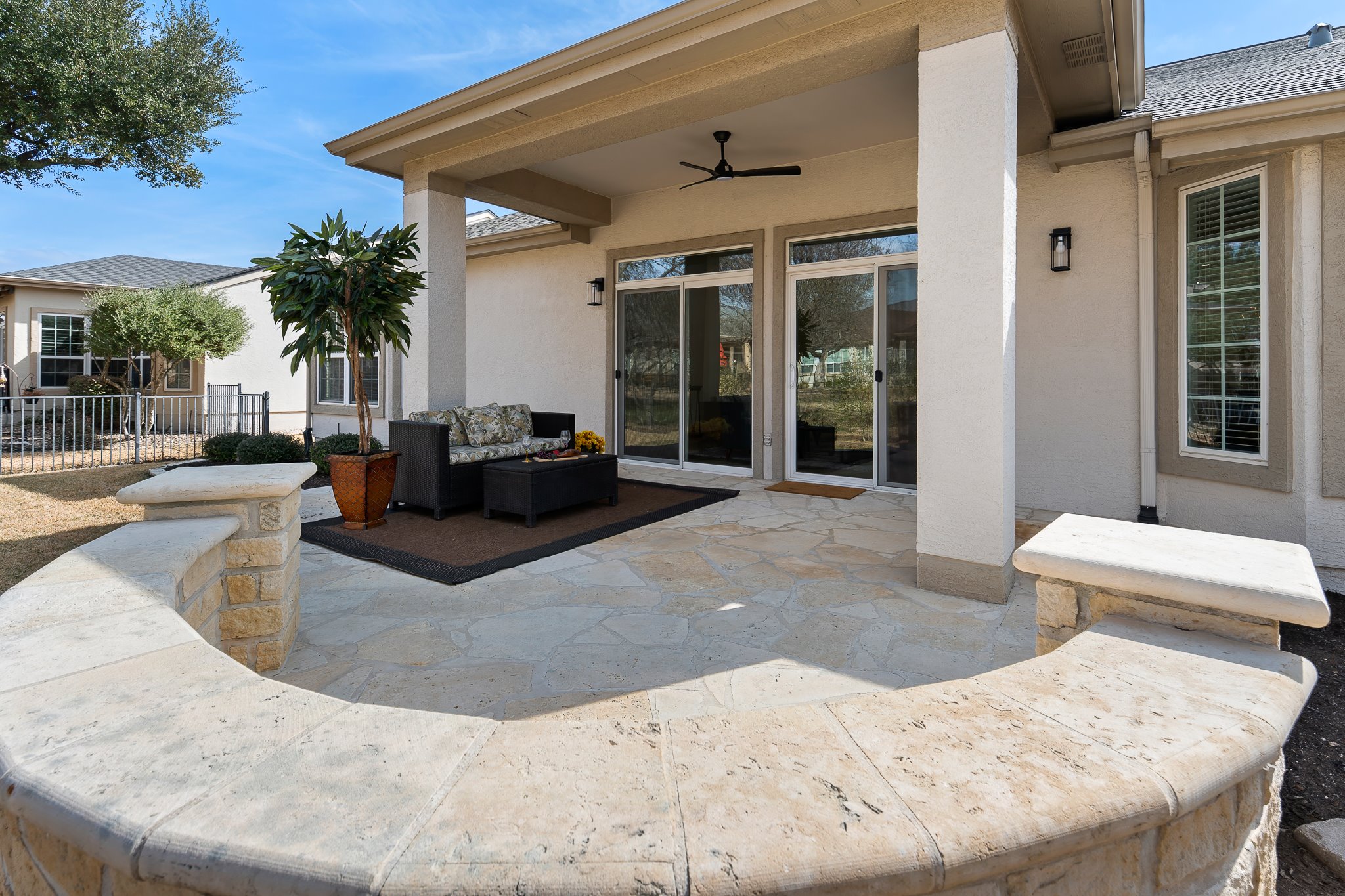 206 Armstrong Drive Georgetown, TX 78633 - Photo 35 of 39 front view of a house with a patio