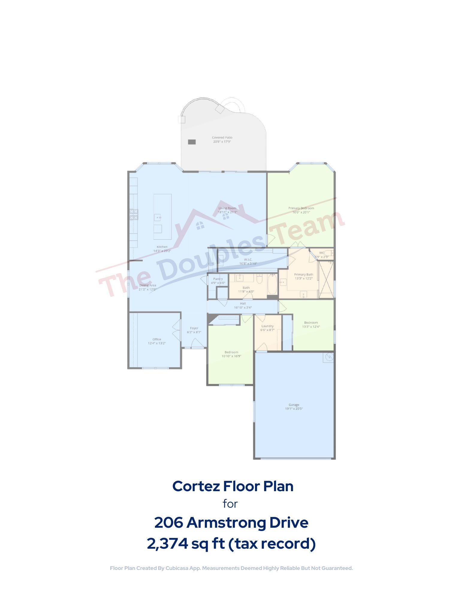 206 Armstrong Drive Georgetown, TX 78633 - Photo 38 of 39 a picture of a floor plan