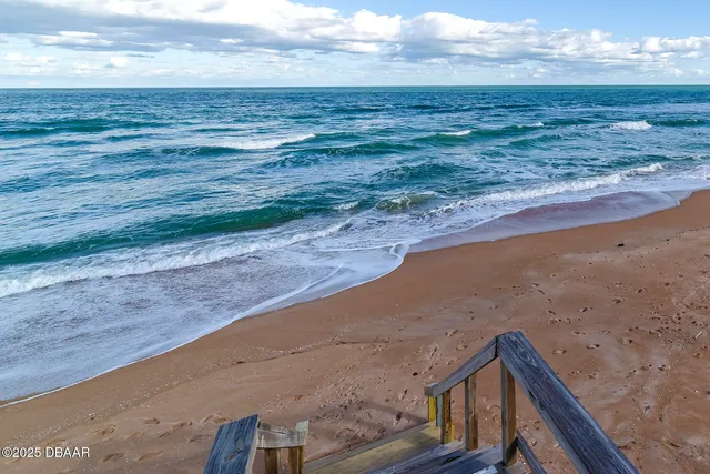 a view of ocean view with beach