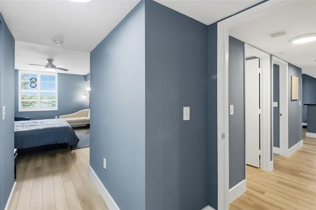 a view of swimming pool outdoor seating and city view