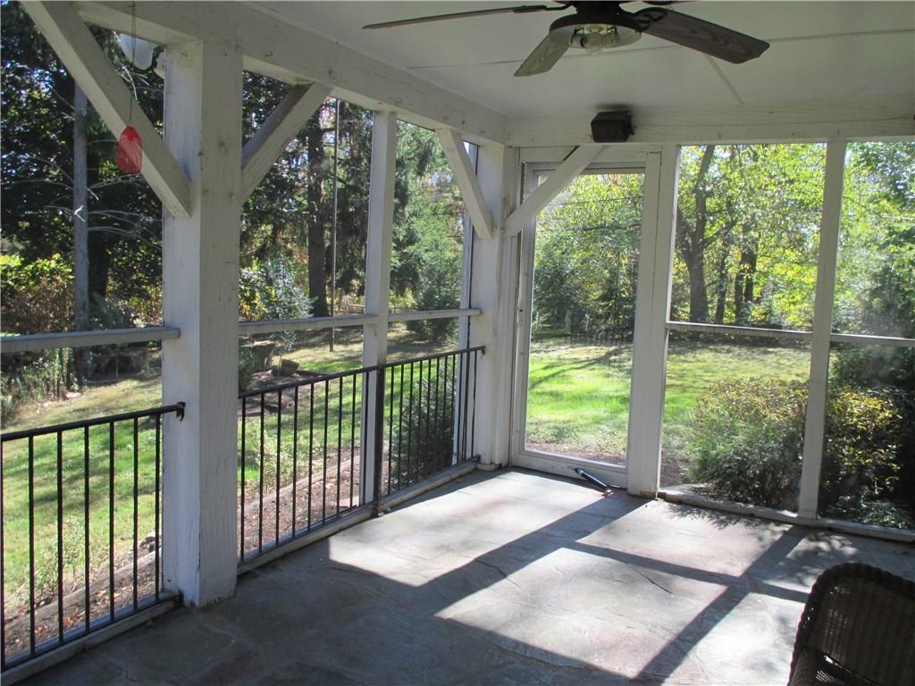 1900 Tuscarawas Road Beaver, PA 15009 - Photo 22 of 25 View of screened patio just off the living room.