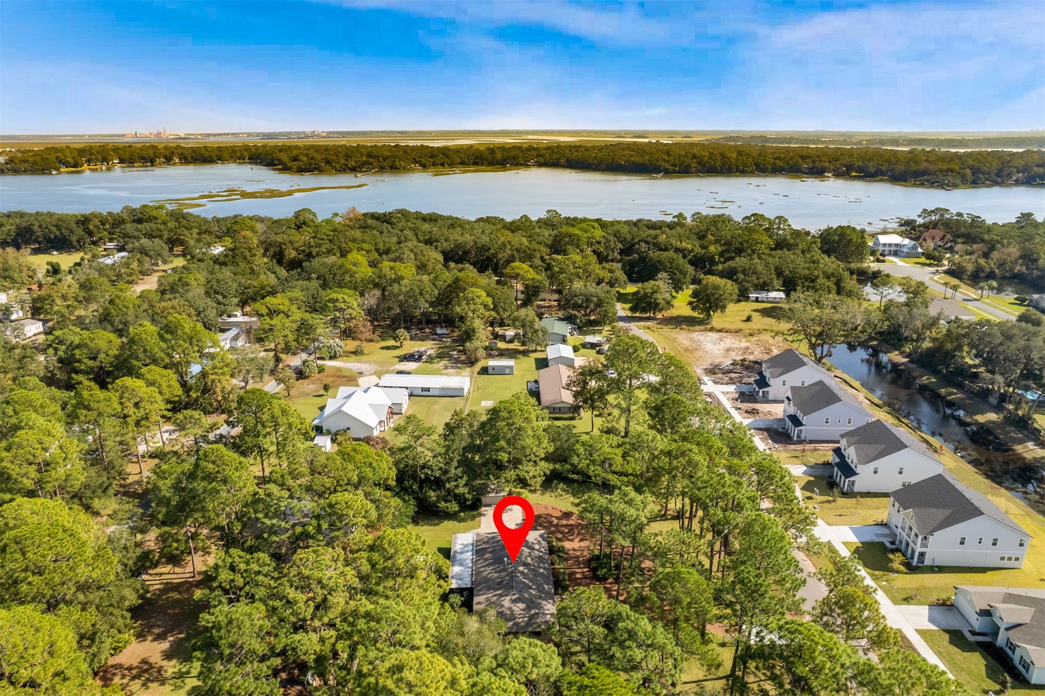 96111 Pirates Bluff Road Yulee, FL 32097 - Photo 45 of 52 a view of lake and mountain