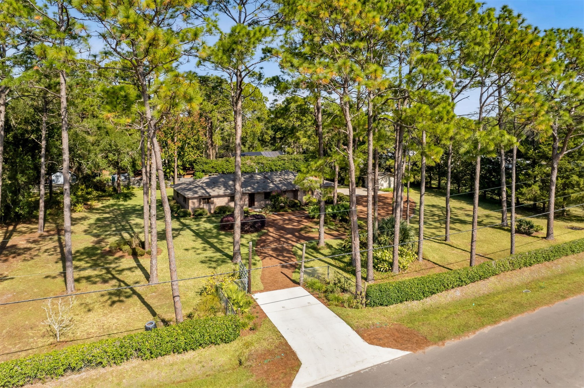 96111 Pirates Bluff Road Yulee, FL 32097 - Photo 48 of 52 a view of yard with swimming pool