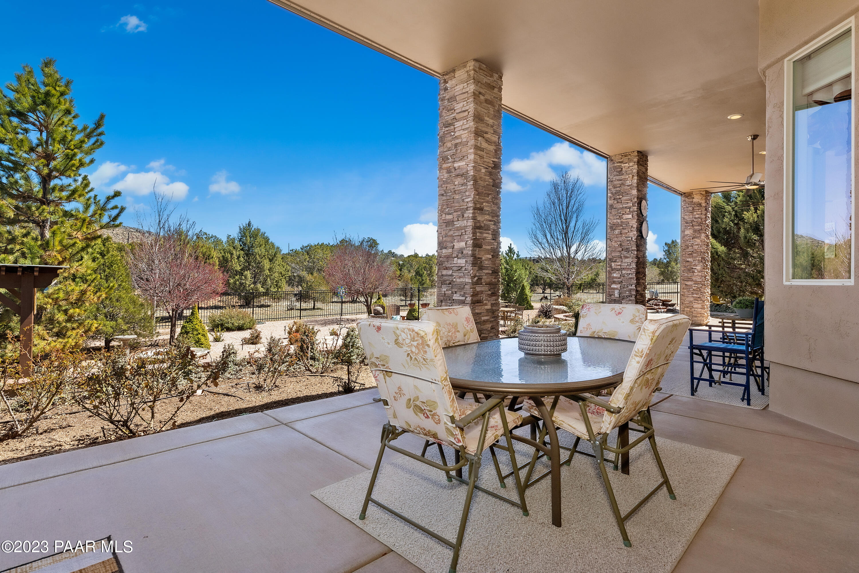 14045 North Thunderbird Road Prescott, AZ 86305 - Photo 3 of 6 Private Backyard Views