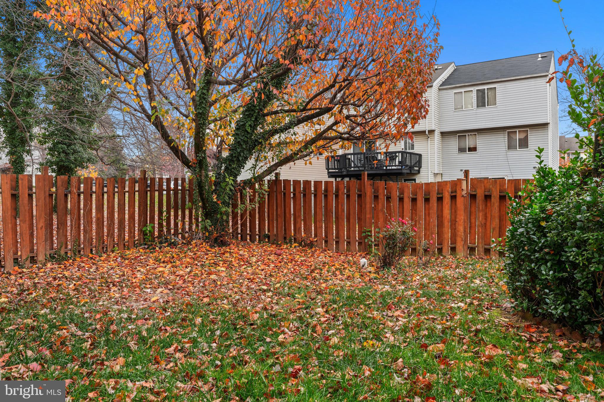9998 Tuscarora Road Randallstown, MD 21133 - Photo 20 of 21 a view of a backyard with wooden fence